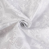 Liturgical  Fabric—Metallic Brocade Fabric—White-Gold —58" Wide—100% Polyester Fabric—High-Quality—Sold by The Yard